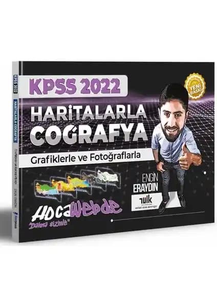 Hocawebde Yayınları 2022 KPSS Haritalarla Coğrafya Sınava Hazırlık Kaynağı