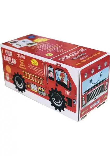 İngilizce Destekli Sincap Kitap Oyun Kartları Çocukların Dil ve Zeka Gelişimini Destekler