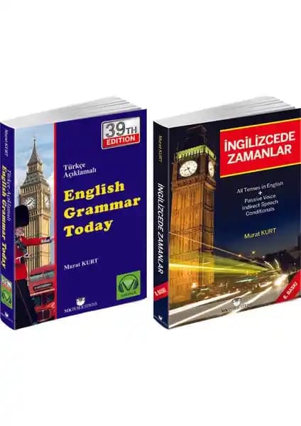 İngilizce Gramer Kitabı Seti MK Publications: Temel ve İleri Seviye Öğrenim İçin Kapsamlı Kaynak