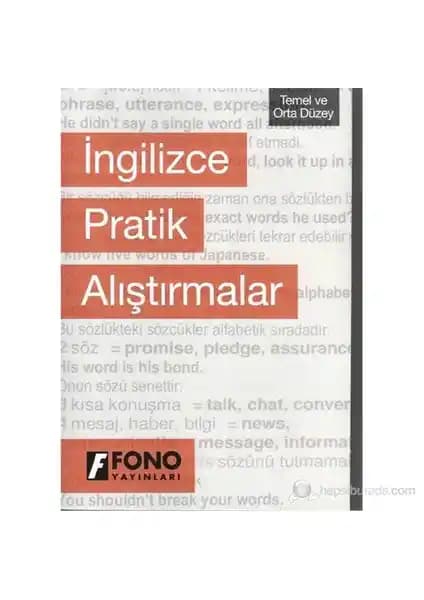 İngilizce Pratik Alıştırmalar Kitabı: Geniş Kapsamlı ve Kullanışlı Öğrenme Kaynağı