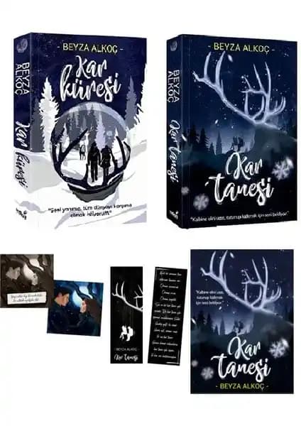 Kar Küresi - Kar Tanesi Beyza Alkoç'un Doğa ve Mevsim Temalı Edebi Eseri