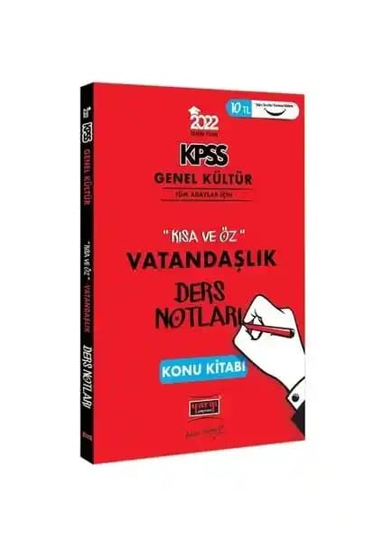 KPSS 2022 Genel Kültür ve Vatandaşlık Ders Notları Sınava Hazırlık İçin Kapsamlı Kaynak