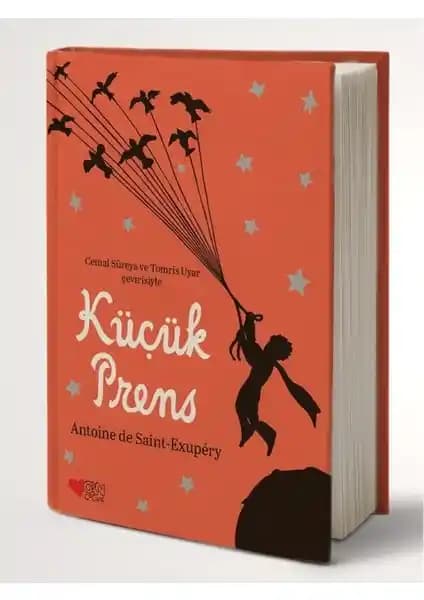 Küçük Prens Özel Baskı Turuncu Ciltli Kitap Yüksek Kalite ve Dayanıklılık
