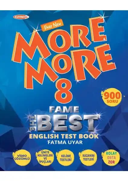 Kurmay Yayınları 8. Sınıf Fame The Best İngilizce Test Kitabı Detaylı İnceleme ve Öğrenci Yorumları