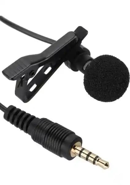 Lavalier JH-043 3,5mm Aux Yaka Mikrofonu: Profesyonel ve Amatör Kullanım İçin Uygun