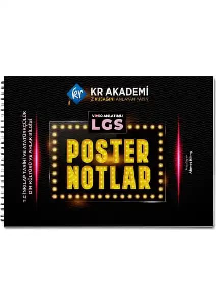 LGS İçin Etkili Poster Notlar: Tarih ve Din Bilgisi Öğrenimini Kolaylaştıran Kaynaklar