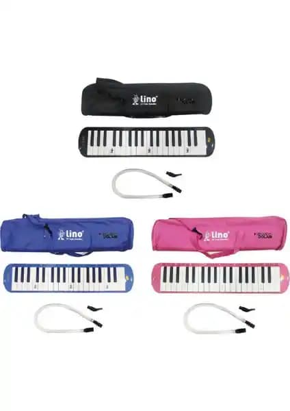 Lino 37 Tuşlu Bez Çantalı Melodika: Yüksek Kaliteli ve Hijyenik Müzik Enstrümanı