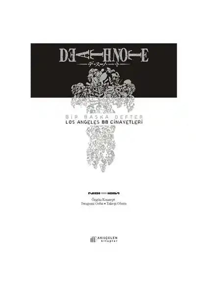 Los Angeles'ta Seri Cinayetleri Konu Alan Polisiye Roman: Death Note Bir Başka Defter