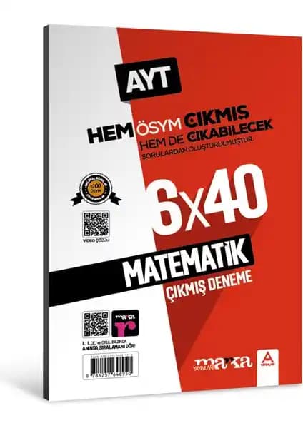 Marka Yayınları 2024 AYT Matematik Deneme Seti Detaylı İnceleme ve Değerlendirme