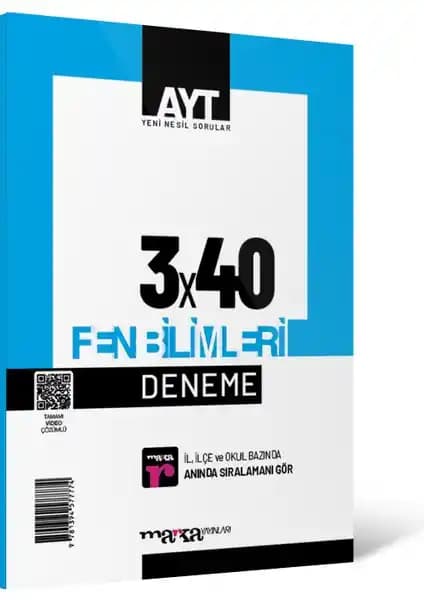 Marka Yayınları 2025 AYT Fen Bilimleri 3x40 Deneme Seti Detaylı İnceleme ve Kullanım Rehberi