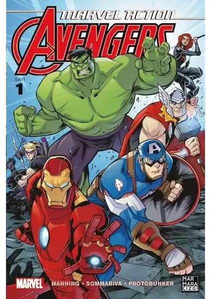 Marvel Evrenine Yeni Bir Soluk: Marmara Çizgi Marvel Action Avengers Sayı 1 İncelenmesi