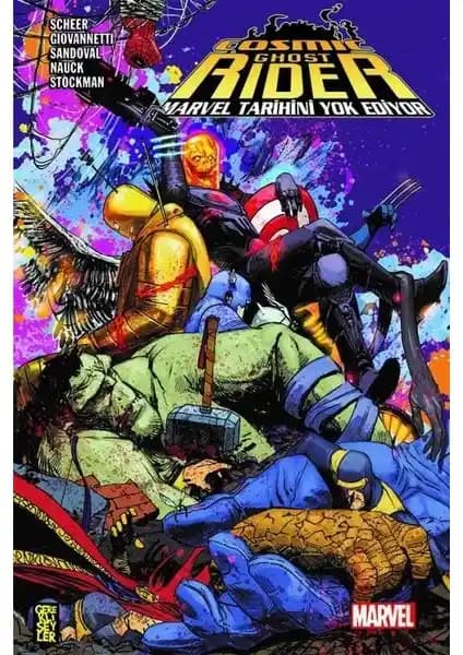 Marvel evrenini yeniden şekillendiren Cosmic Ghost Rider çizgi romanı Türkçe baskısı