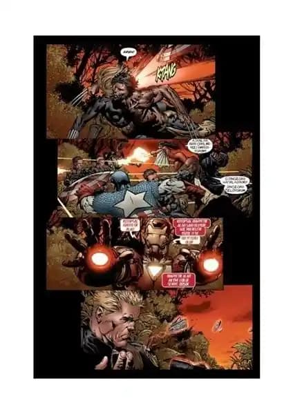 Marvel'in Yeni Hikayesi The New Avengers Sayı 1 Firar Çizgi Romanı Koleksiyon İçin Uygun