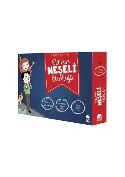 Mavi Kirpi Yayınları Elanın Neşeli Günlüğü 2. Sınıf Okuma Seti Çocuklar İçin Eğitici Hikâye Kitapları
