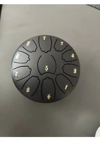 Miniarp Türkiye 11 Notalı Siyah Handpan Dil Davul ile Meditasyon ve Müzik Deneyimi