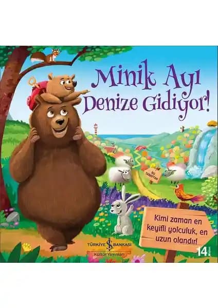 Minik Ayı ve Deniz Yolculuğu: Çocuklar İçin Eğitici ve Renkli Hikaye Kitabı