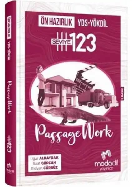 Modadil YDS-YÖKDİL Passage Work Ön Hazırlık Seti Geniş İçerik ve Pratik Çalışma Kaynağı