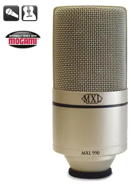 MXL 990 Kondensör Mikrofonu: Uygun Fiyatlı Profesyonel Kalitede Ses Kaydı
