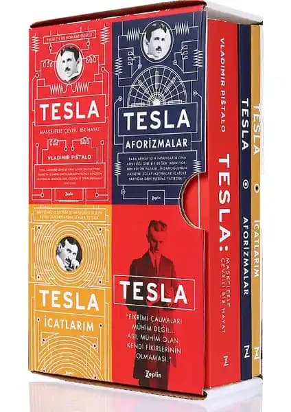 Nikola Tesla Seti: Bilim ve Dehanın İzinde Detaylı Biyografi ve İcatlar Koleksiyonu