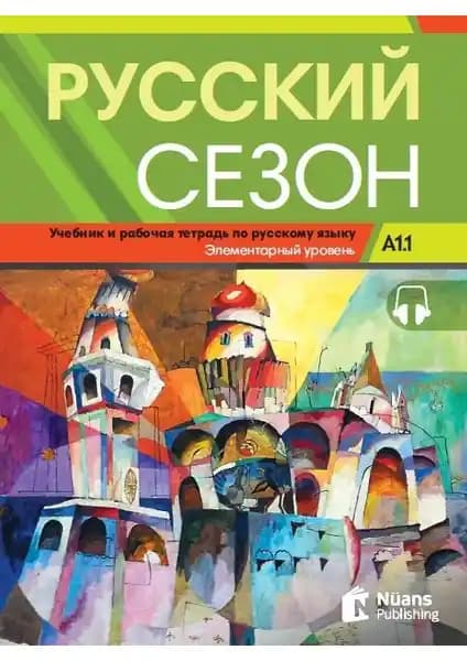Nüans Publishing Ruskiy Sezon A1.1 Dil Öğrenme Seti ve Sesli Eğitim İçeriği