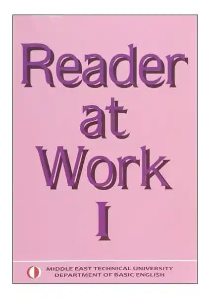 Odtü Yayıncılık Reader At Work 1 İngilizce Okuma ve Kelime Geliştirme Kaynağı