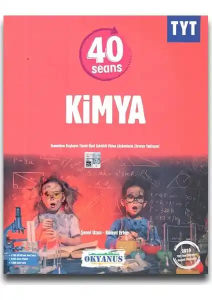 Okyanus Yayınları TYT 40 Seansta Kimya Kitabı Sınava Hazırlık ve Öğrenme Kaynakları