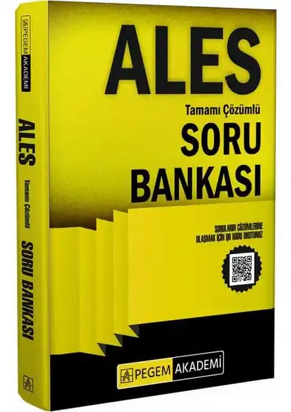 Pegem Akademi ALES 2024 Soru Bankası: Güncel ve Kapsamlı Sınav Hazırlık Kaynağı