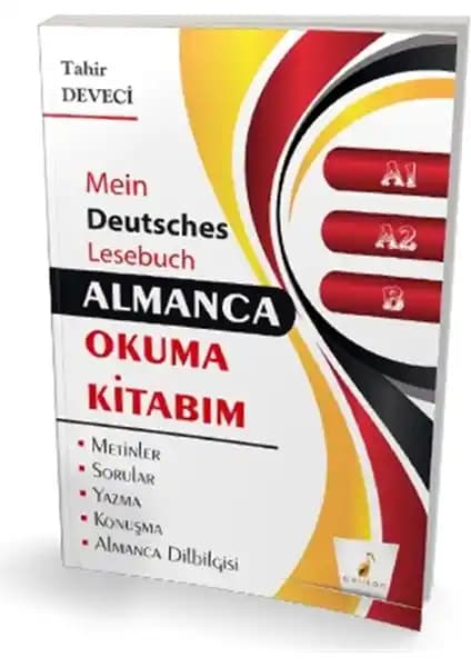 Pelikan Tıp Teknik Yayıncılık Almanca Okuma Kitabı A1-A2-B Seviyeleri 2023 Güncel Kaynak