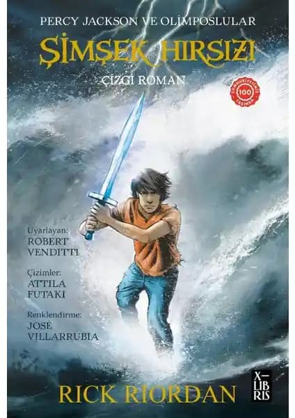 Percy Jackson ve Olimposlular: Şimşek Hırsızı Çizgi Romanı - Mitolojik Temalar ve Macera Dolu Hikaye