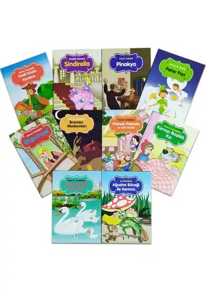 Renkli Dünya Çocuk Masalları Seti: Eğlenceli ve Eğitici Hikayelerle Hayal Gücünü Geliştirir
