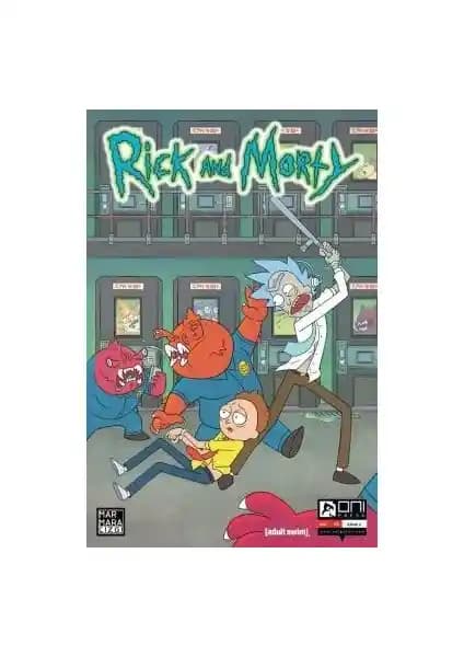 Rick and Morty Sayı 1 Kapak A: Türkçe Çizgi Roman Macera ve Mizah Dolu Bir Eser