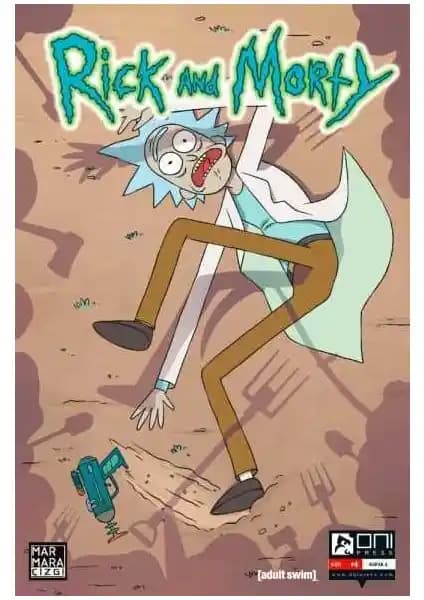 Rick and Morty Sayı 4 Kapak A: Türkçe Çizgi Roman Severler İçin Özel Bir Deneyim
