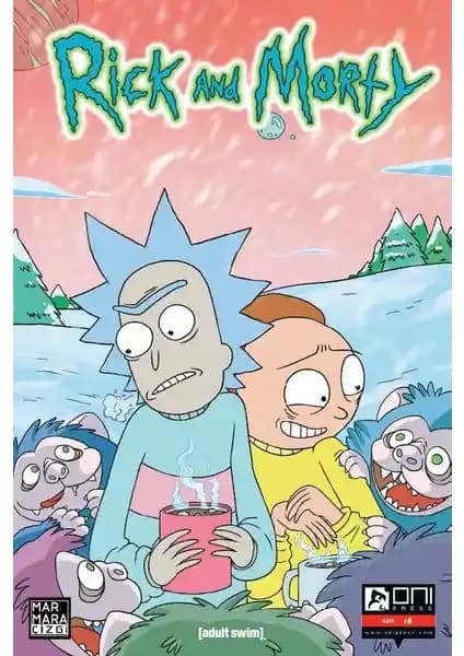 Rick and Morty Sayı 8: Çizgi Roman Dünyasında Macera ve Eğlence Dolup Taşıyor