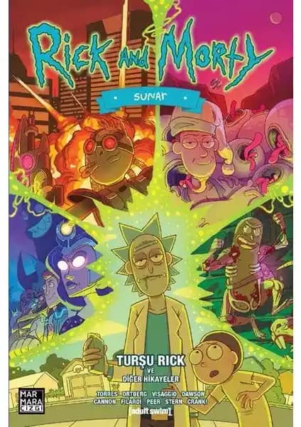 Rick ve Morty Karakterlerine Odaklanan Çizgi Roman Koleksiyonu Türkçe Basım