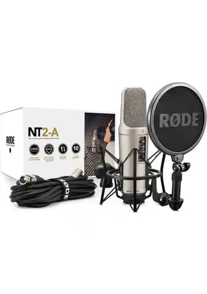Rode NT2-A Mikrofon: Profesyonel ve Çok Yönlü Stüdyo Ses Kaydı Çözümü