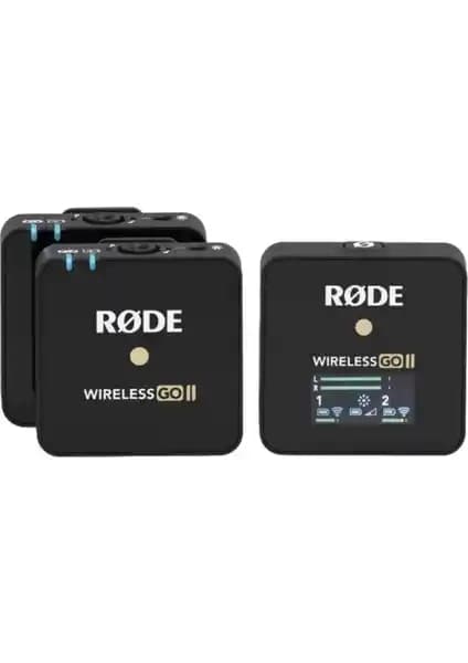 Rode Wireless Go II Kablosuz Mikrofon Sistemi: Profesyonel Ses Çözümleri İçin Gelişmiş Teknoloji