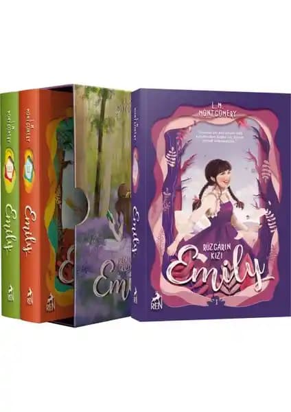 Rüzgarın Kızı Emily Seti Türkçe Baskı Edebiyat Klasik Koleksiyon Özel Tasarım