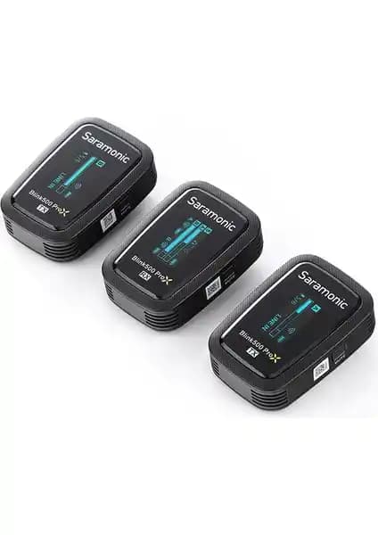 Saramonic BLINK500 Prox B2 Kablosuz İkili Yaka Mikrofonu Profesyonel Ses Çözümü