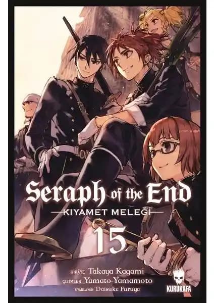 Seraph of the End Kıyamet Meleği 15 Romanı Takaya Kagami'nin Karanlık Dünyasını Yansıtıyor