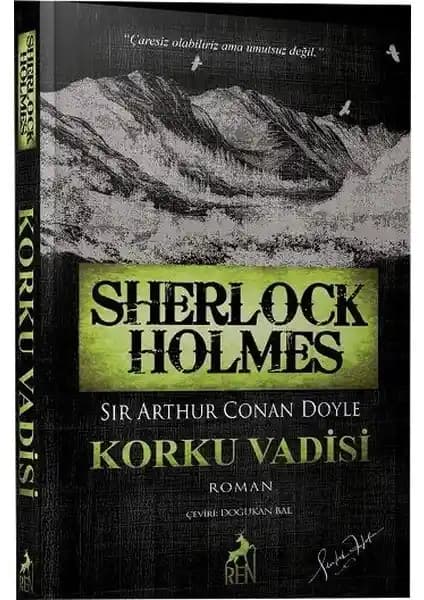 Sherlock Holmes Korku Vadisi Kitabı - Gizemli ve Çözüm Odaklı Polisiye Eser