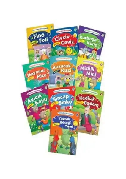 Timaş Çocuk Hikâyelerle Dini Değerler Serisi: 3-5 Yaş Arası Çocuklar İçin Eğitici Kitaplar