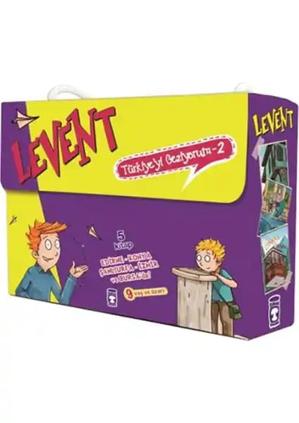 Timaş Çocuk Levent Türkiye'yi Geziyor 2 Seti Çocuklar İçin Eğlenceli ve Eğitici Bir Dünya