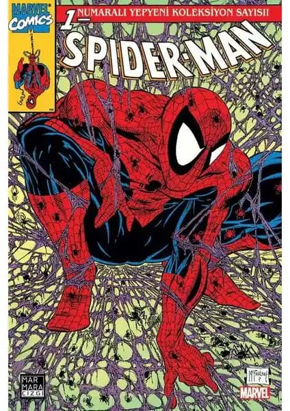 Todd McFarlane'in Çizdiği Marmara Çizgi Spider-Man 1 Efsanevi Çizgi Roman Üzerine Bilgi
