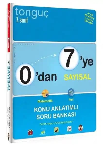 Tonguç Akademi 0'dan 7'ye Sayısal Konu Anlatımlı Soru Bankası İncelemesi ve Öğrenci Yorumları