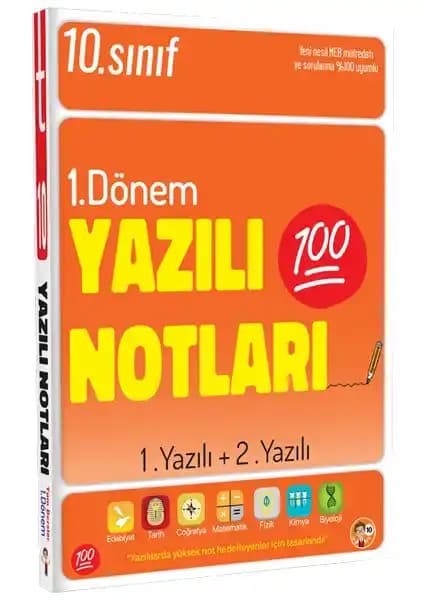 Tonguç Akademi 10. Sınıf Yazılı Notları: Öğrenciler İçin Kapsamlı ve Pratik Kaynak