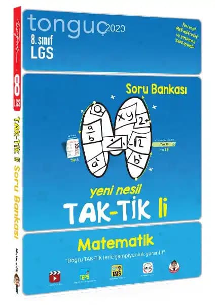 Tonguç Akademi 8. Sınıf Matematik Taktikli Soru Bankası Güncel İçerik ve Pratik Çözümler