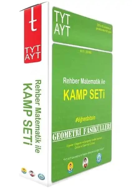 Tonguç Akademi Kampüs Rehber Matematik ile Kamp Seti Geometri Çalışma Kitabı ve Soru Bankası