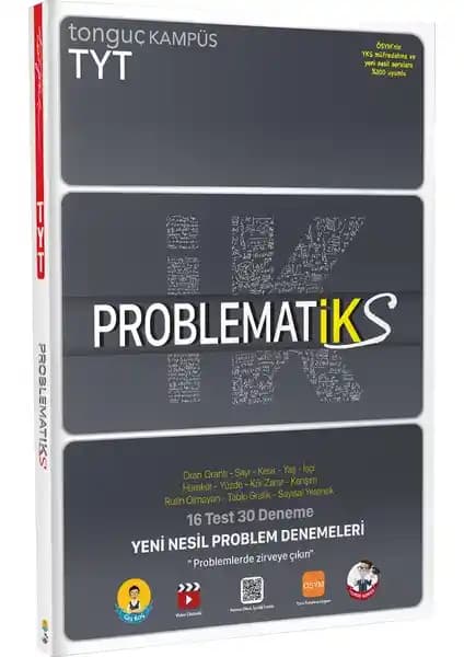 Tonguç Akademi Kampüs TYT Problematiks Kitabı ile Matematik ve Geometri Soru Çözme Becerilerinizi Geliştirin