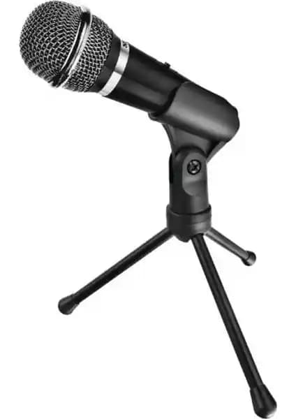 Trust 21671 Starzz Masaüstü Mikrofon Tripod ile Yüksek Kalitede Ses Kaydı ve Yayın Çözümü