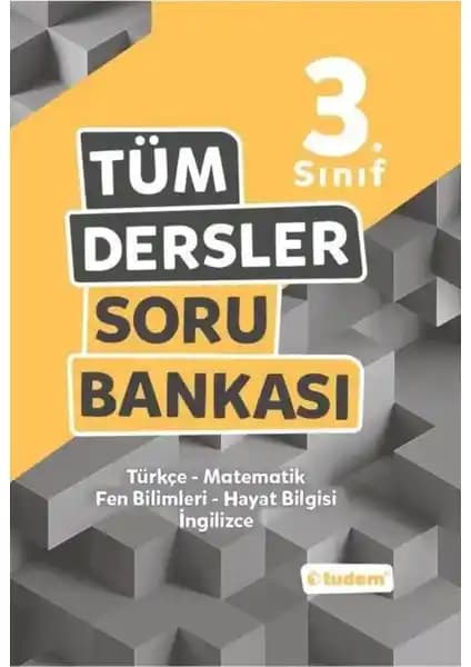 Tudem Yayın Grubu 3. Sınıf Tüm Dersler Soru Bankası Öğrenciler İçin Kapsamlı Eğitim Kaynağı